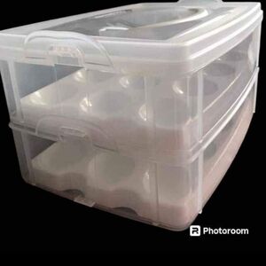 Snaptight Devilled Egg/ or Any Snack Carrier